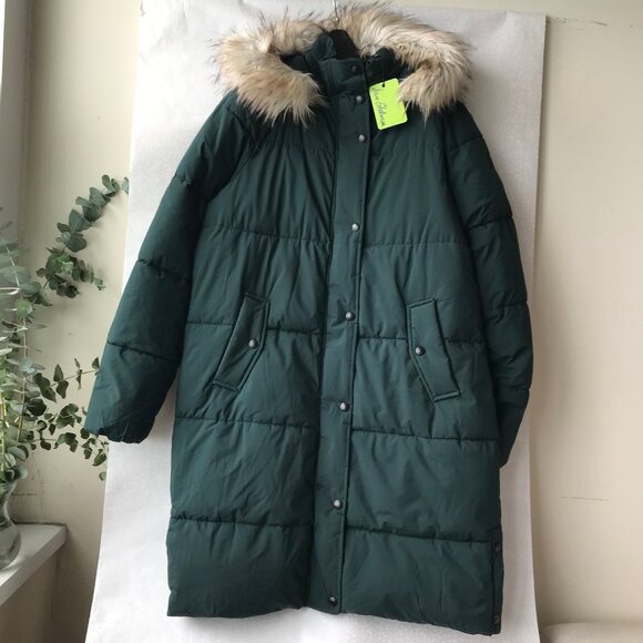 Sam Edelman  Puffer Coat with Removable Hood  Wild Indigo - Picture 1 of 14